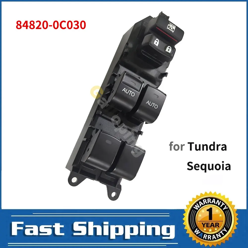 

84820-0C030 Electric Power Window Switch Lifter Console for Toyota Sequoia Tundra 2006-2016 High Quality Auto Spare Parts