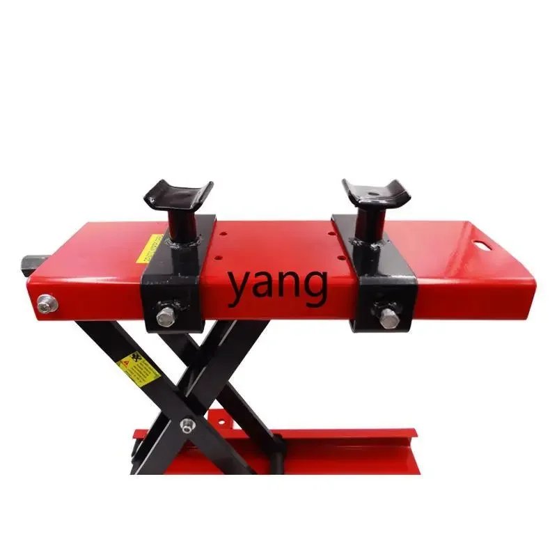 L\'m Manual Hydraulic Motorcycle Lifting Bracket Wide Rubber Surface Tram