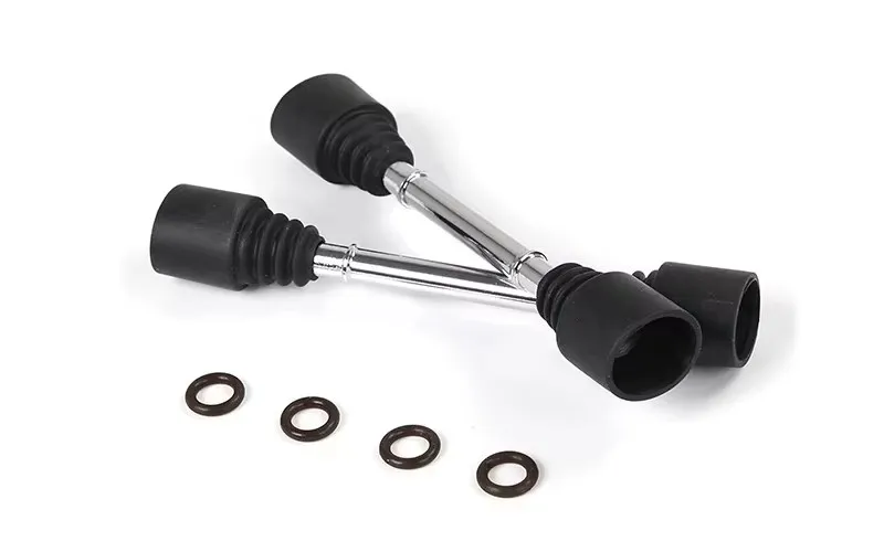 Mezzo albero press-fit in acciaio rinforzato Albero motore per 1/5 ROFUN HPI BAJA 5B 5T 5SC