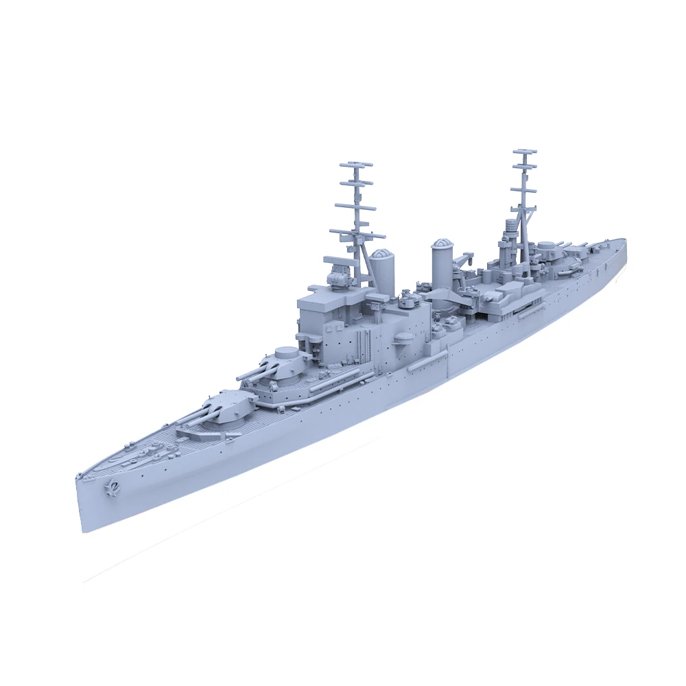 SSMODEL SSC562 1/3000 1/1800 Military Model Kit HMS London Cruiser 1945 Miniature Static Model