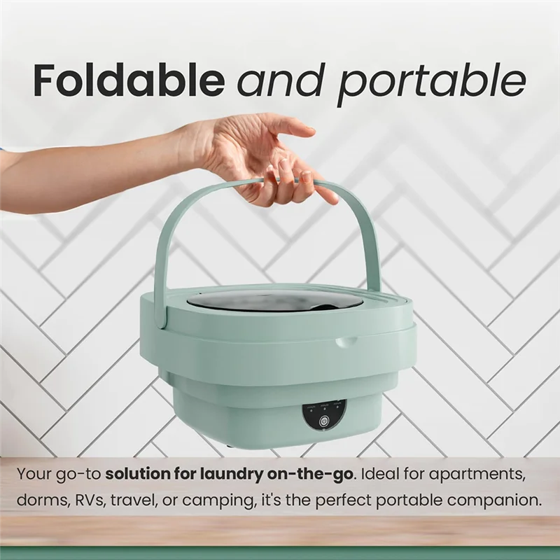 

B92A Foldable Washing Machine Deep Cleaning Washing Machine Large Capacity Folding Washing Machine