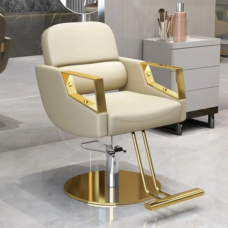 

Barbershop Armchair Barber Chair Ergonomic Fashionable Modern Organizer Barber Chair Elegant Comfortable Stylist Chair Furniture