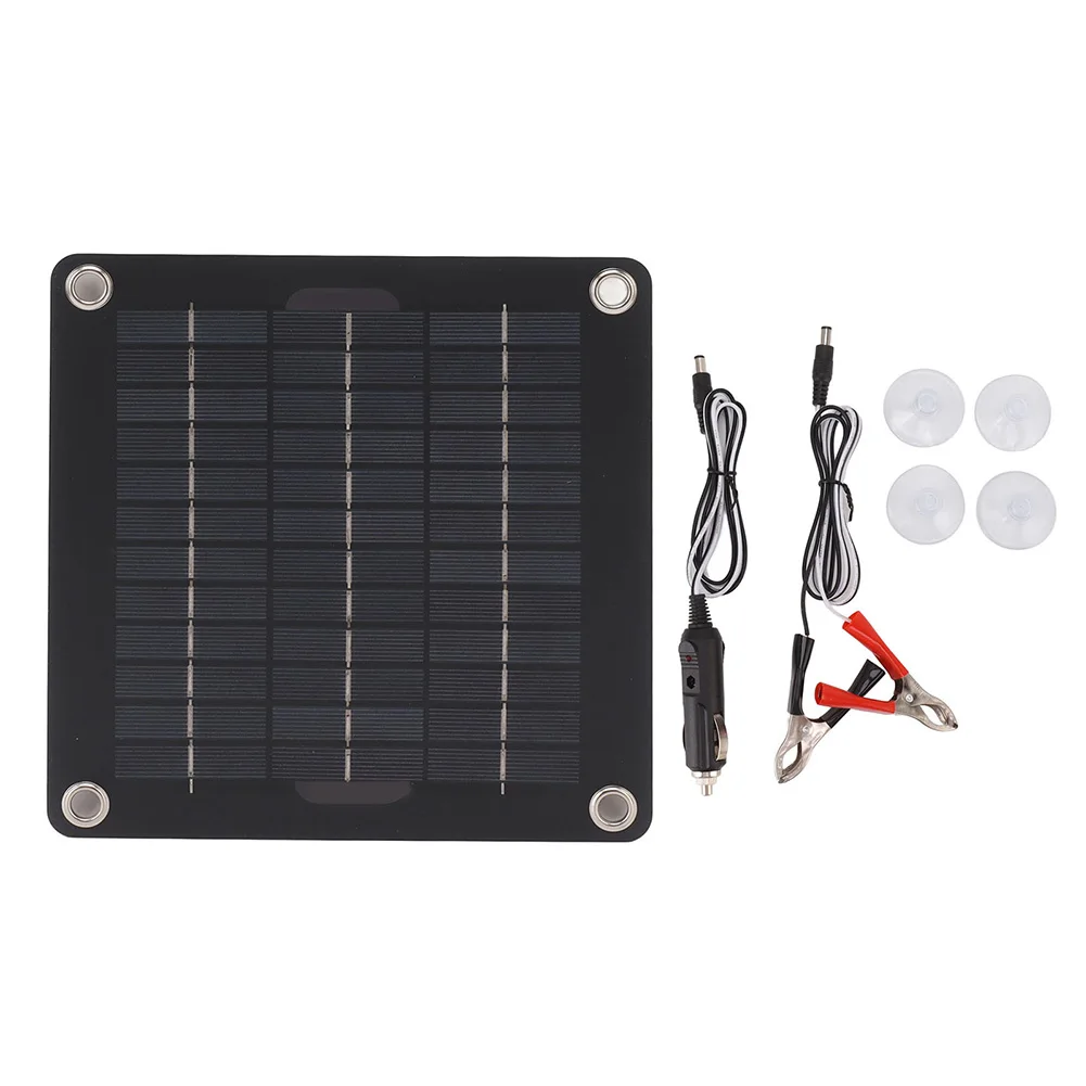

Solar Trickle Charger Car Battery Charger Outdoor Use Under Sunlight Anti leakage Protection Environmental Friendly