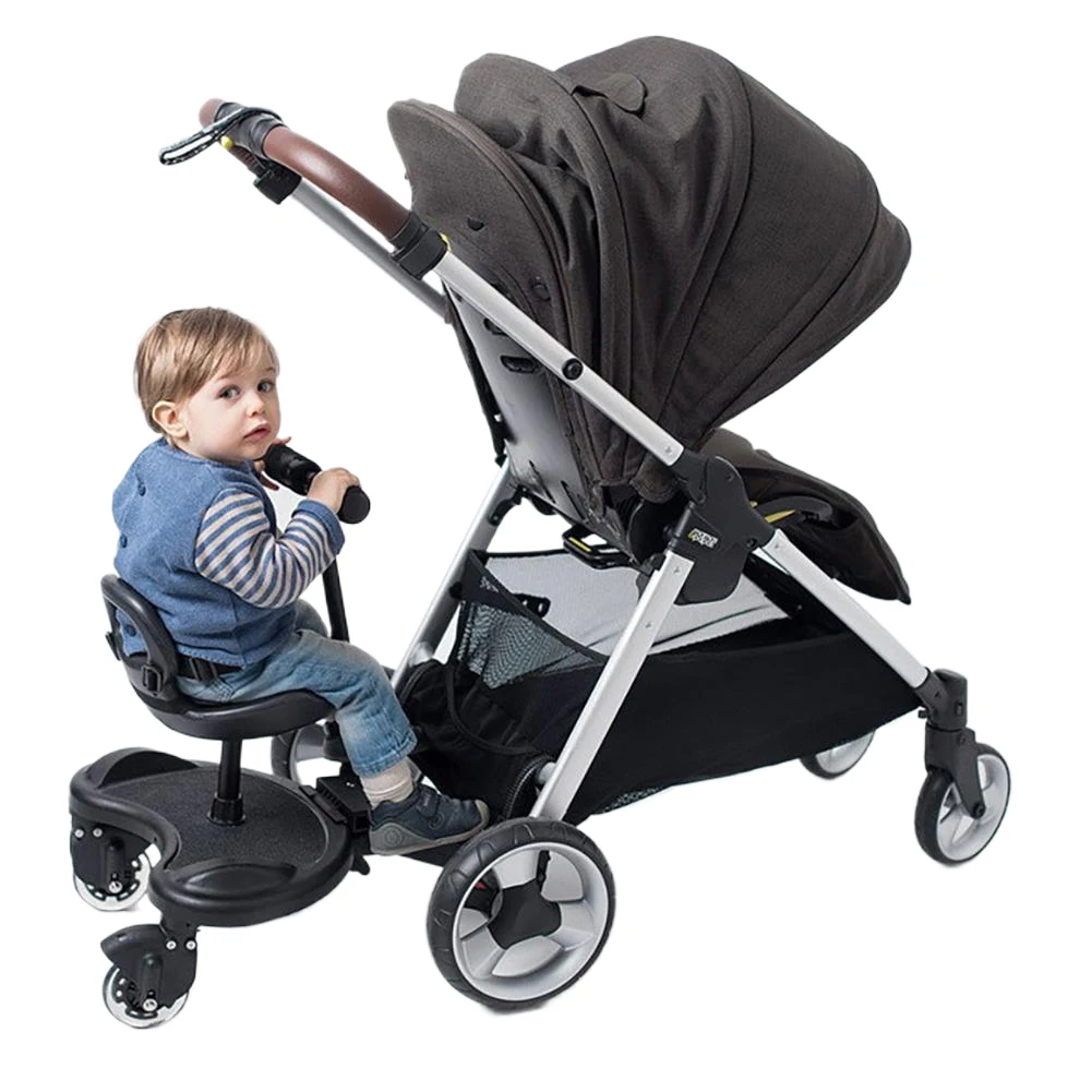 

Trolley Auxiliary Trailer Children Stroller Pedal Adapter Baby Prams Auxiliary Trailer Footrest Pushchair Step Board Accessories