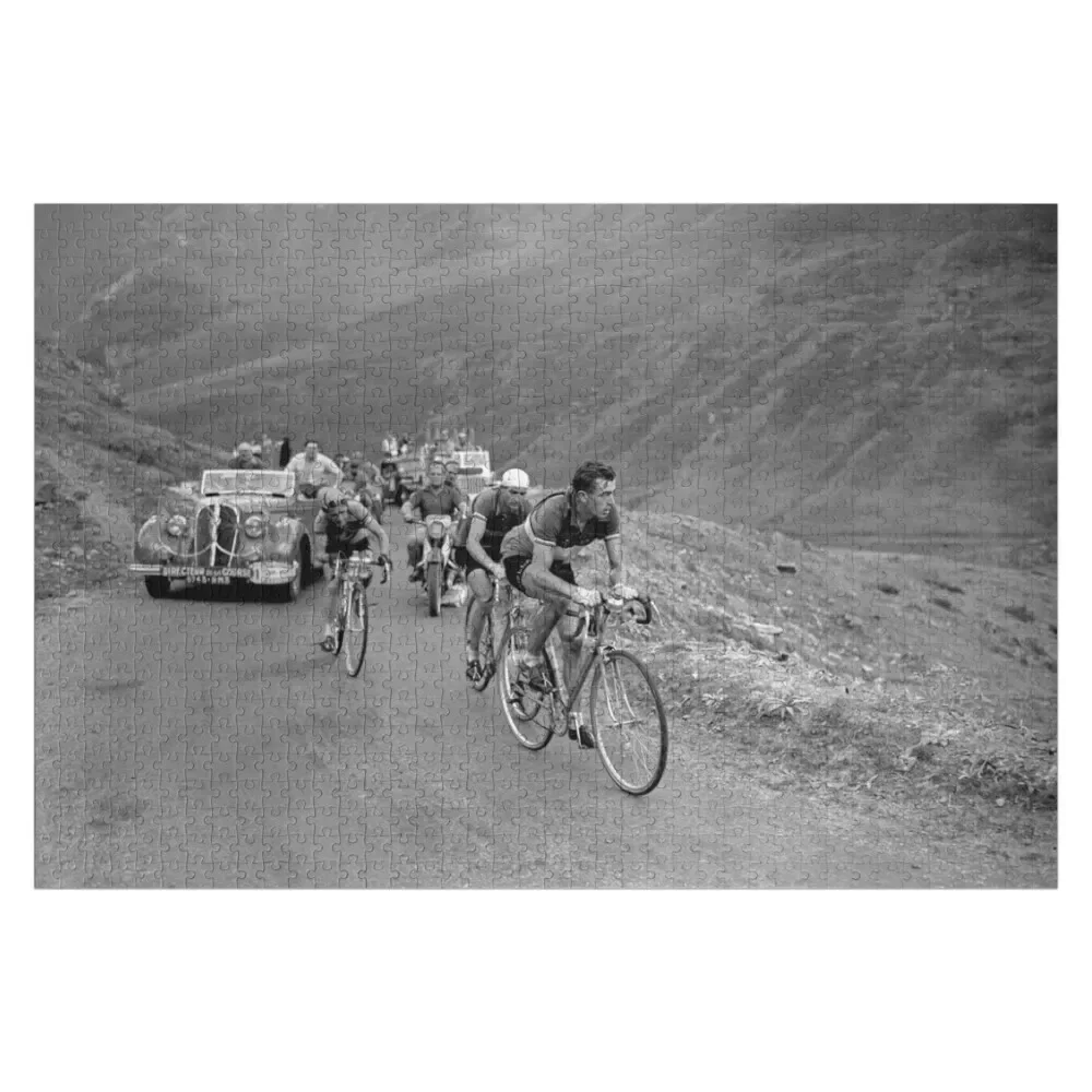 Last Climb Tdf 1950 Potrait Jigsaw Puzzle Personalized For Kids Customized Kids Gift Personalized Christmas Gifts Puzzle