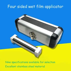 SZQ  Four Sided Preparator Film Applicator Wet Film Applicator Ink Scraper Coating Applicator Multiple Thicknesses