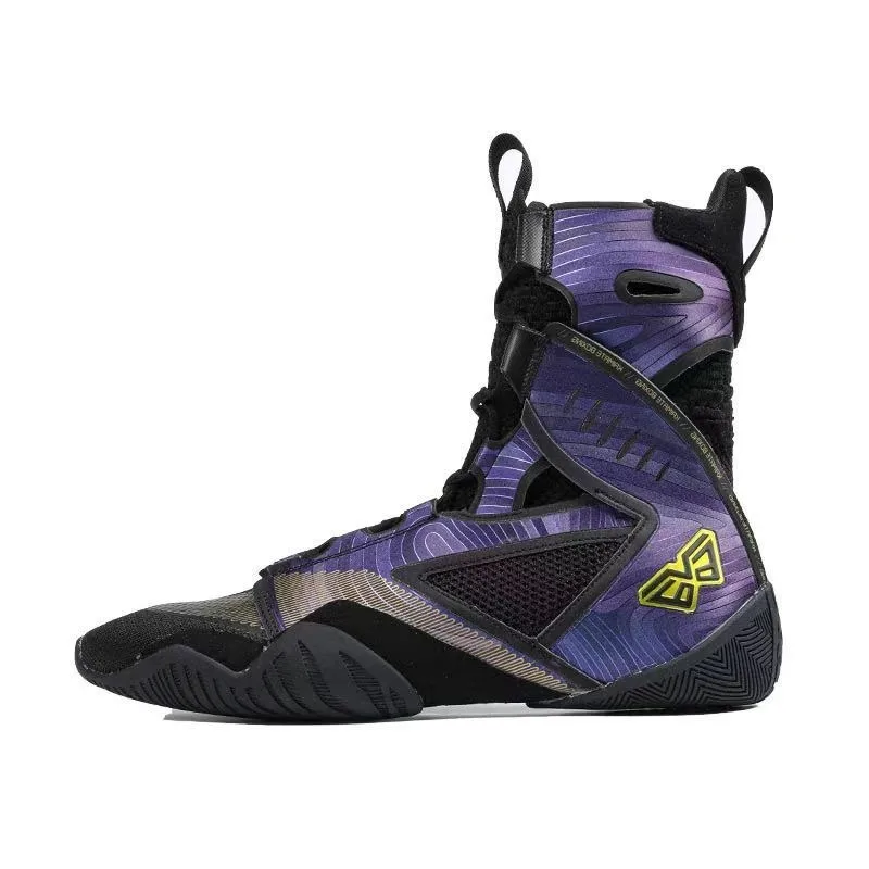 

Professional Men Wrestling Shoes Black White Boxing Shoes for Mens Designer Gym Training Shoe Fighting Boots