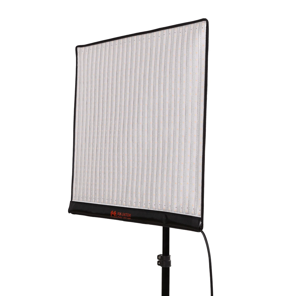 FalconEye 150W RX-24TDX Film Video Photo Light With Softbox and Grid Portable LED Photo Light Broadcast Flexible LED Photo Light