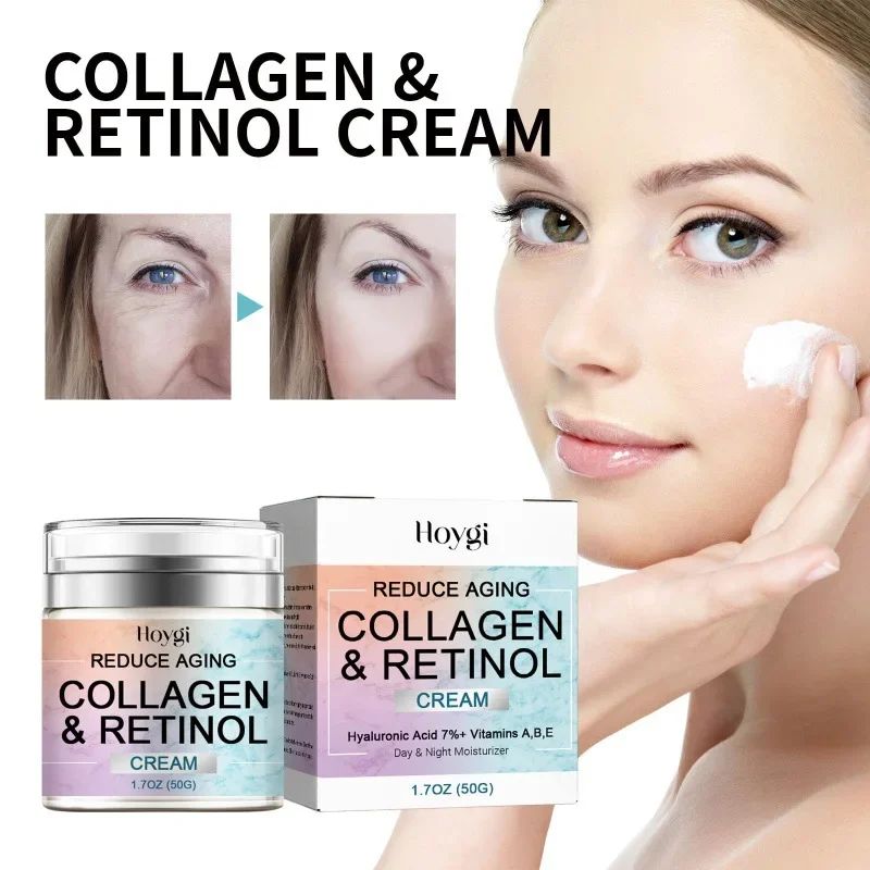 

Hoygi Facial Moisturizer Anti-Wrinkle Anti-Aging Firming Skin Moisturizing and Nourishing Fading Wrinkle Whitening Skin Cream