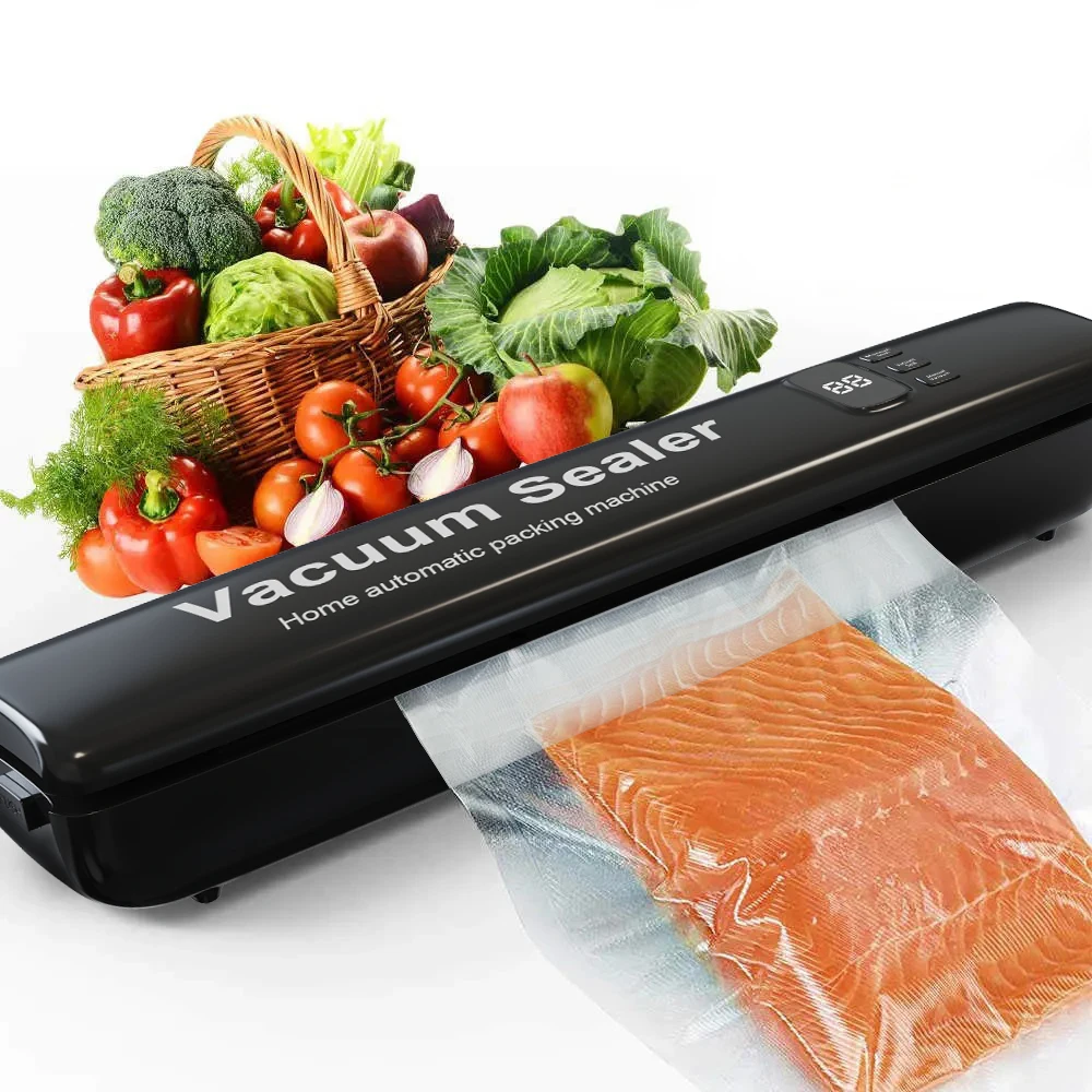 

Household Vacuum Sealer Machine Electric Plastic Sealing Package Automatic Portable Kitchen Food Saver for Car Outdoor RV 220V