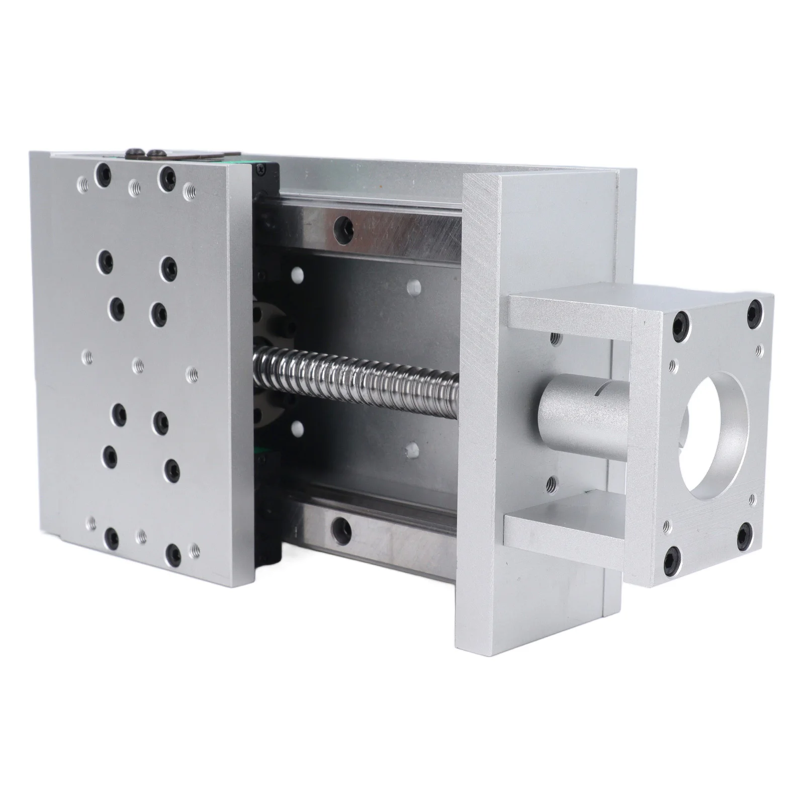 100mm Stroke Linear Stage SFU1605 Ball Screw CNC Double Linear  Rail Sliding Table for NEMA23 Motor Ball Screw Linear Stage