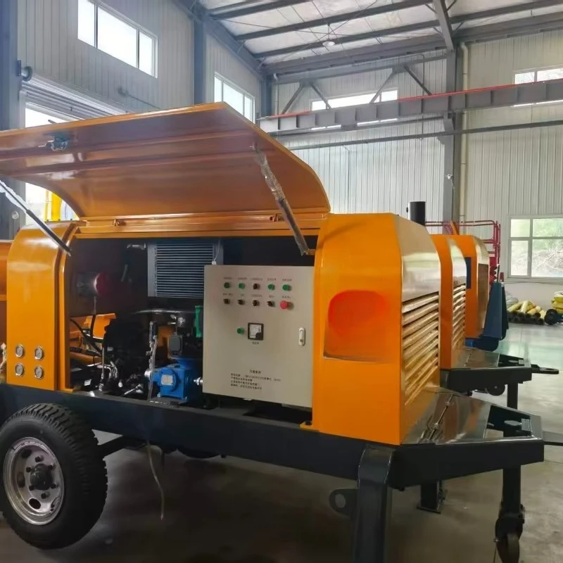 Customized Ensure Total Site Safety And Performance Operating The Diesel Concrete Pump