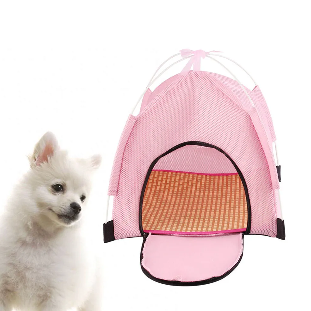 

Foldable Pet Tent Nest Sunscreen Rainproof Small Portable Outdoor Indoor Easy Storage Lightweight Pet Supplies for Pets