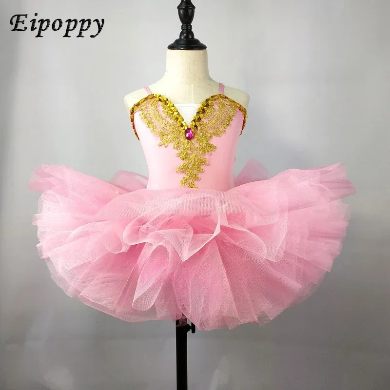 

Ballet Dance Dress Children's Costume Little Swan Dance Skirt Pettiskirt