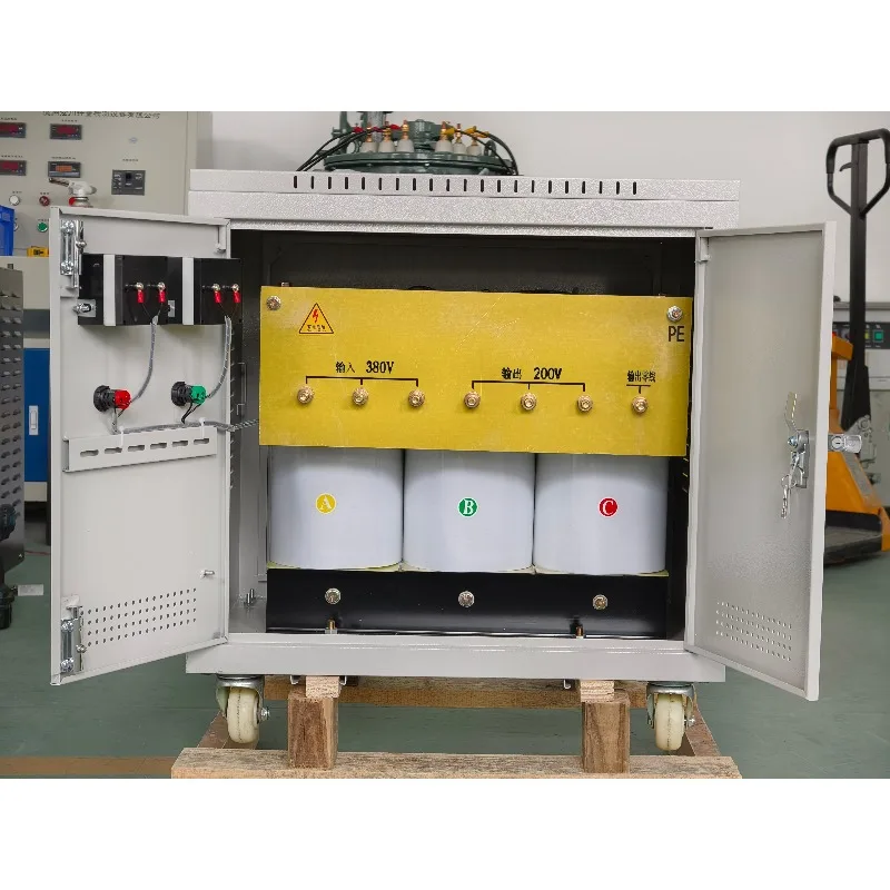5kva 10kva 15kva 20kva 30kva 50kva 60kva 100kva 150kva 600v 480v 440v 400v 380v 220v 208v 3 Phase Step up Step Down Transformer