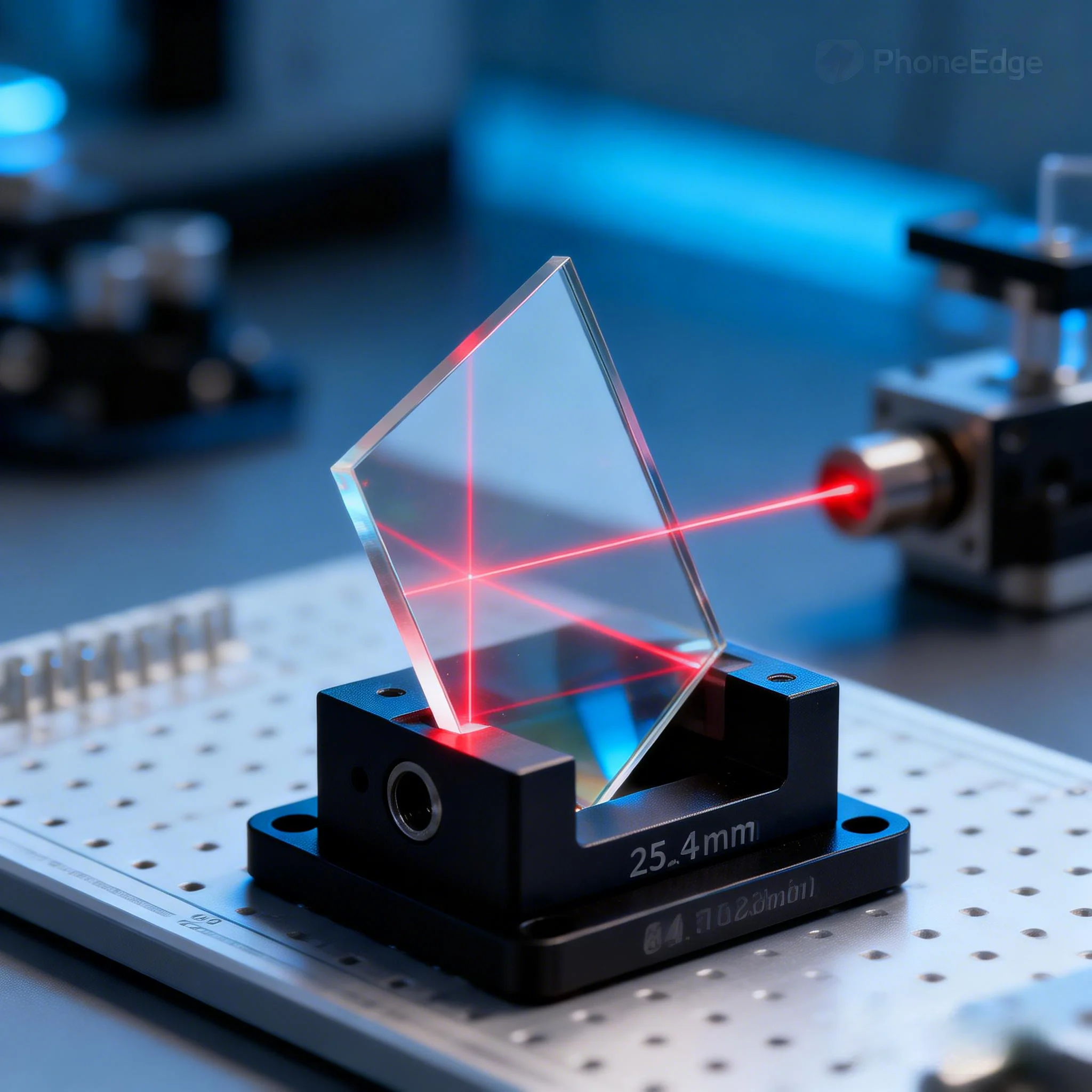 Plate Beamsplitter BK7 400-700nm AR Coated Low Absorption for Optical Systems 12.7x12.7 to 50.8x50.8mm Size Range