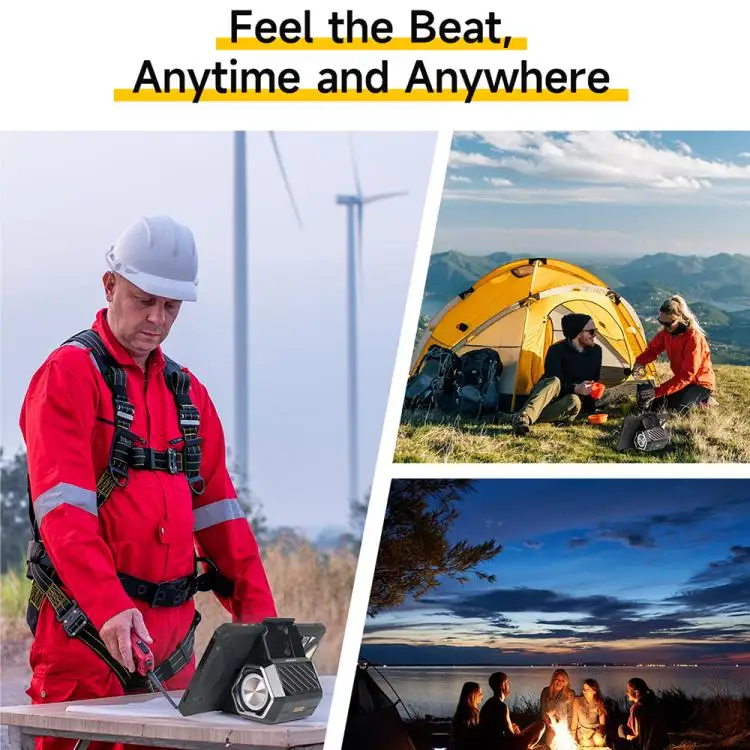 Original 9W Ulefone Portable Holder Wireless Speaker For Ulefone Armor Pad 4 / 4 Ultra Desktop Smart Speaker