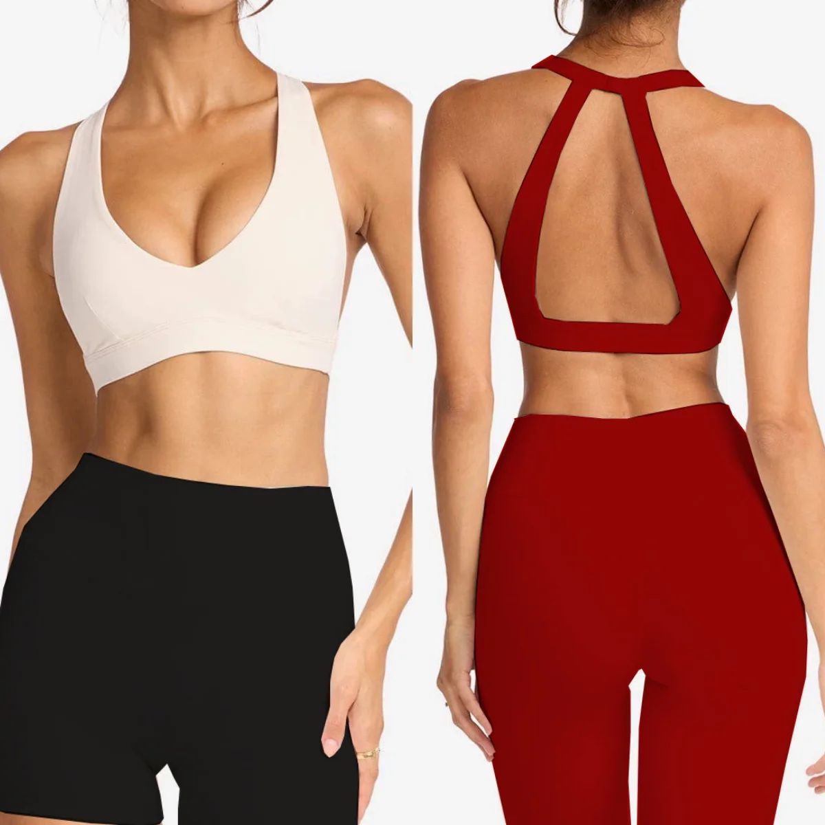 

Sport Bra Push Up Sports Top Woman Gym Clothing for Women Padding Yoga Top Workout Clothes Fitness leggings sport shorts 2025