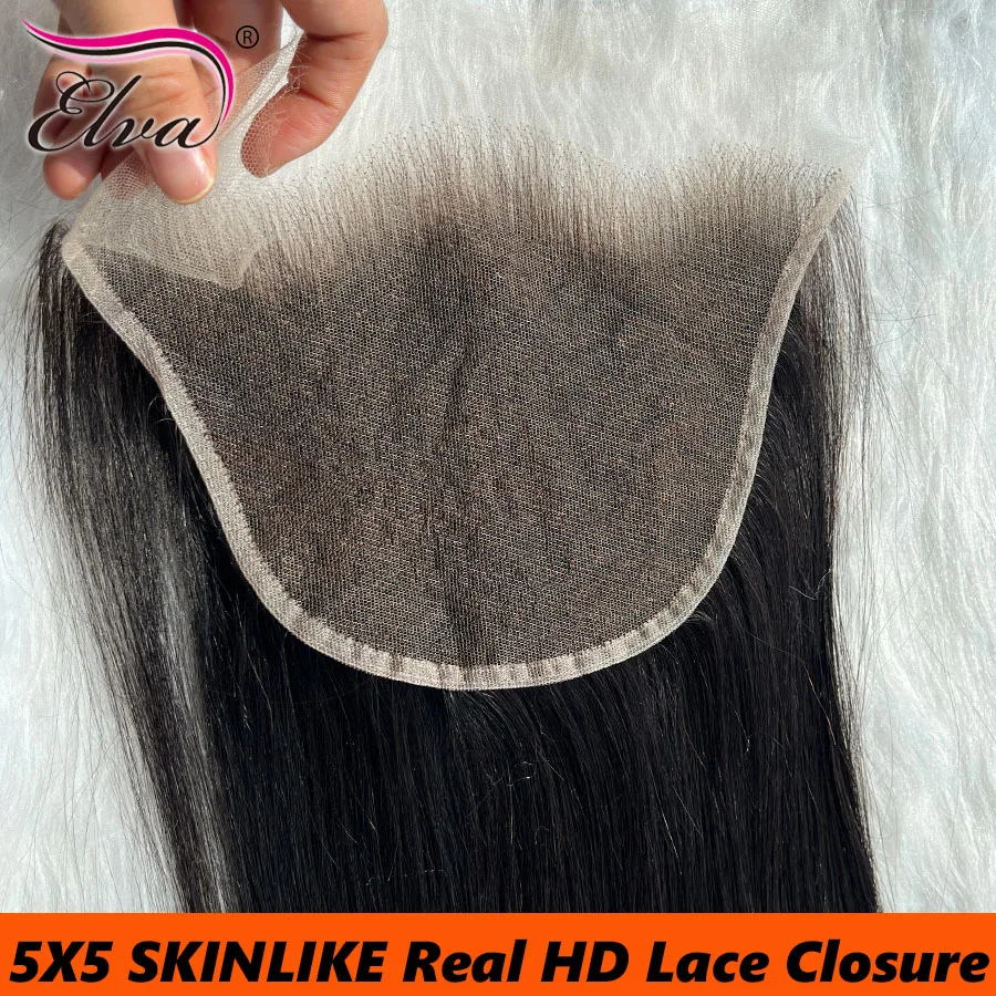 elva-hair-5x5-invisible-hd-lace-closure-100-human-hair-closure-pre-plucked-swiss-hd-lace-closure-small-knots-pre-plucked-hairs
