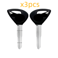3Pcs Motorcycle Blank Key Replace Uncut Keys For YAMAHA Dragstar V-Star DS400 DS650 XVS400 XVS650 XV1900 XVS1300 XVS950 XV1700