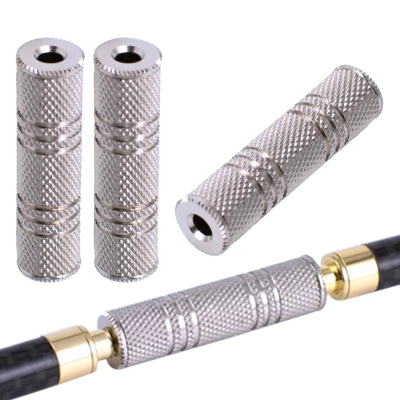 

Аудиоадаптер-переходник 3,5 мм: стереоразъем-гнездо на двойное стереоразъемное гнездо 3,5 мм (прямой)