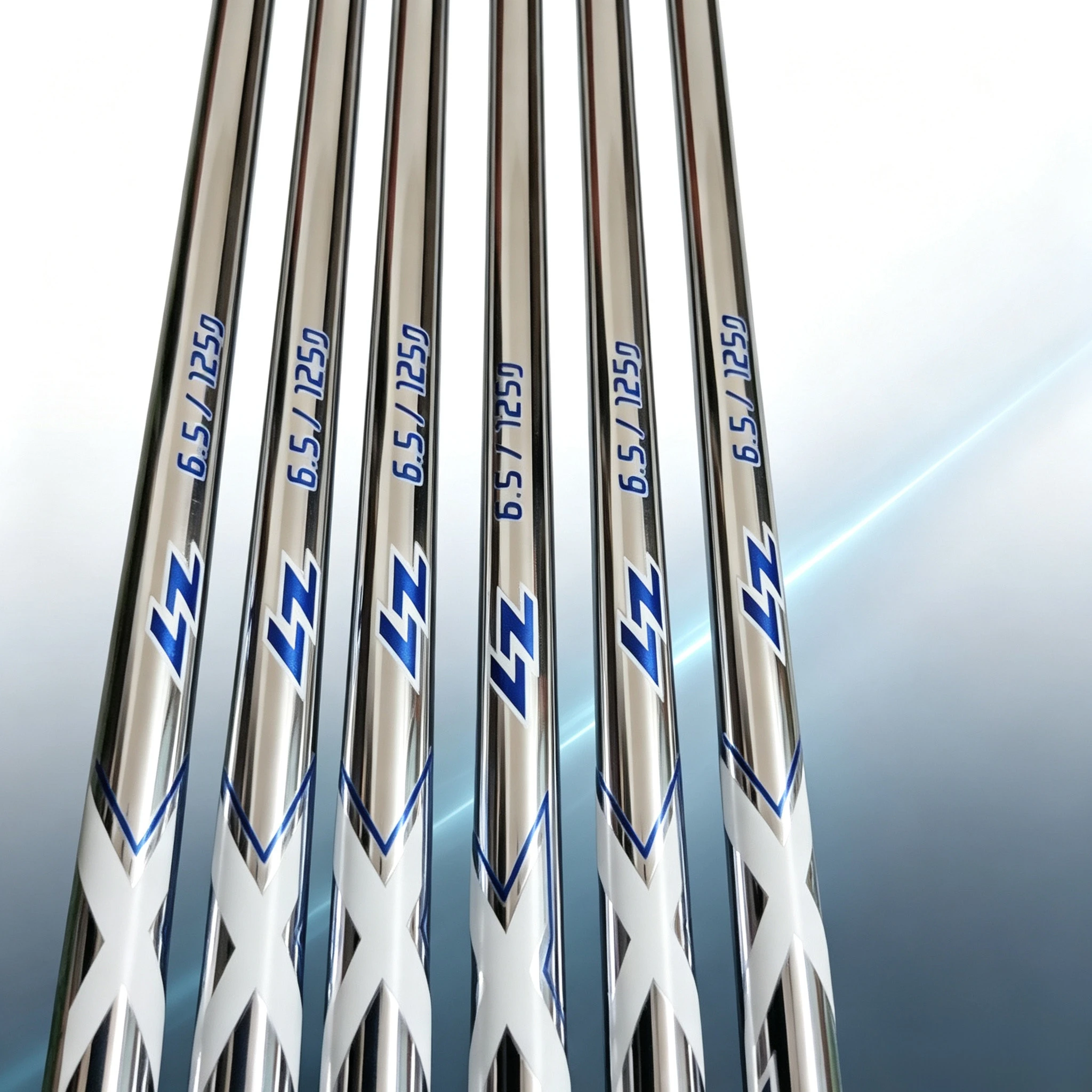 Golf Iron Clubs with Lz Premium Steel Shafts, 39inch Standard Lengths with 0.95cm Parallel Club Tail, Seamless Body Structure for Stable Long-Distance Shots, Multiple Hardness Levels, 110-125g Weight Options Available, Smooth Control Suitable for Advanced Golfers