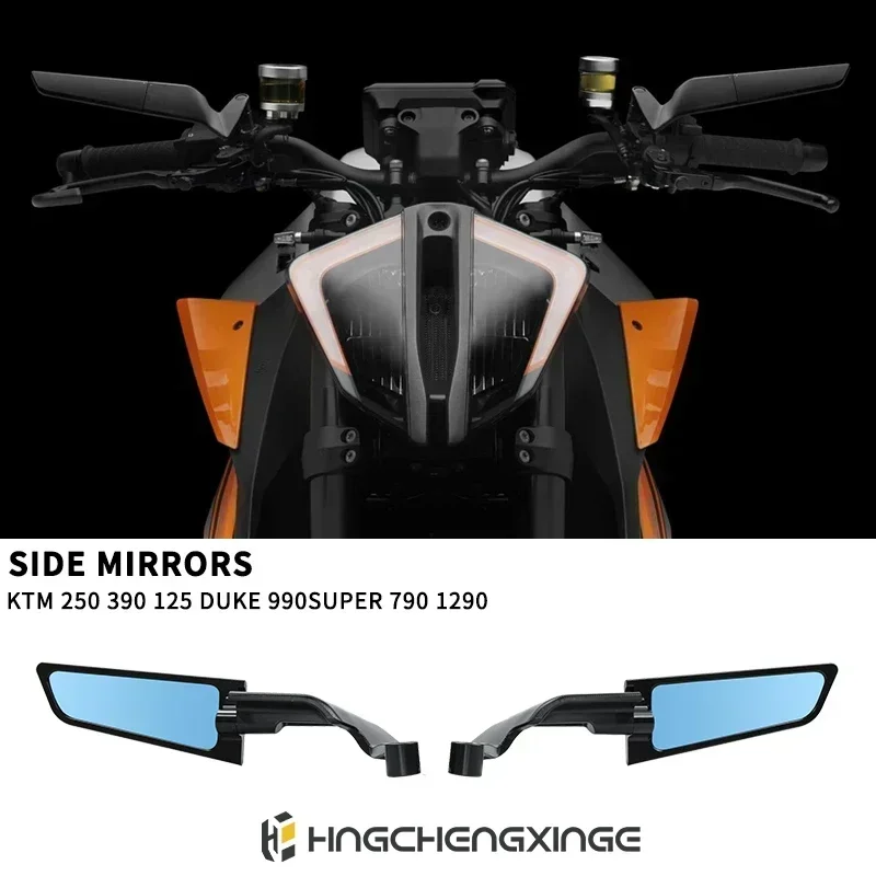 

Для KTM 250 390 200 690 125 DUKE 990 SUPER R 790 1290 мотоциклетные зеркала Stealth Winglets зеркало для вращения регулируемых зеркал