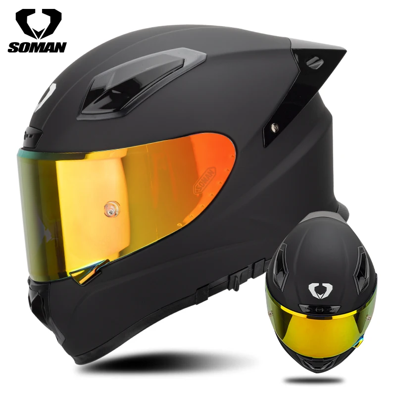 

Мотоциклетный шлем из стекловолокна для мужчин и женщин, полнолицевой гоночный шлем в горошек, козырек для езды на мотоцикле и дороге, защитное снаряжение для мотоцикла