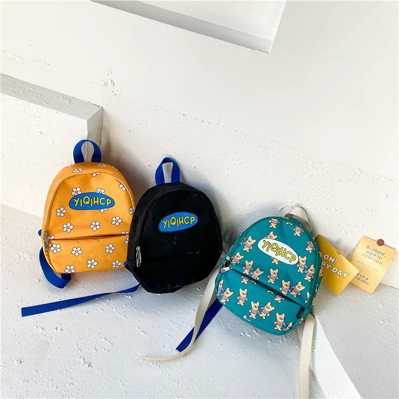 Sac à dos en toile à la mode pour enfants, sacs à dos pour tout-petits, sacs pour mère et fille, sac d'école mignon, garçon