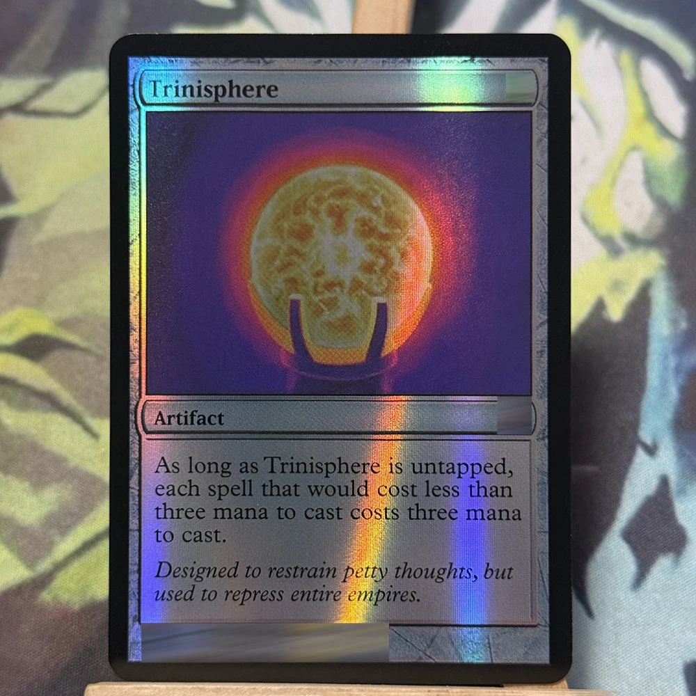 Foil DIY Cards From the Vault Ancient Tomb Lotus Gifts Ungiven Skullclamp Sol Ring Trinisphere Vesuva Berserk TCG Gifts - Image 6