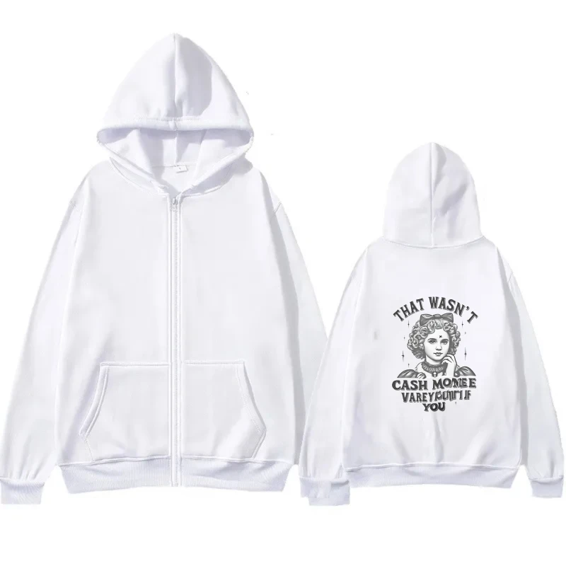 سترة رجالية بغطاء للرأس باللون الأسود مارلين مونرو مطبوعة لم أكنني ملابس غير رسمية للارتداء اليومي وفي الهواء الطلق