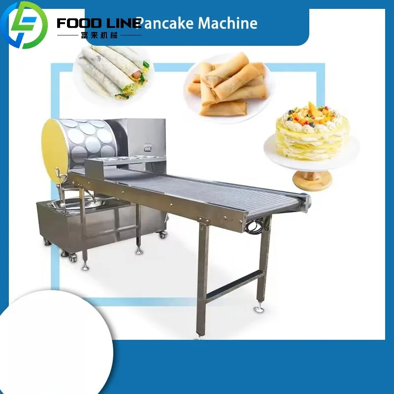Spring Roll making machine Mexican Flour Making Electric Press Maker Automatic Industrial Pancake Commercial Machine Maker OME