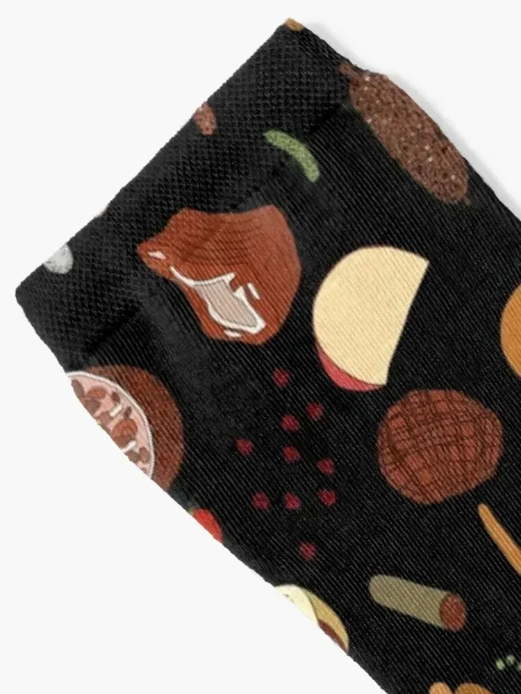 Charcuterie Platter Socks Wholesale winter winter thermal Men Socks Women's