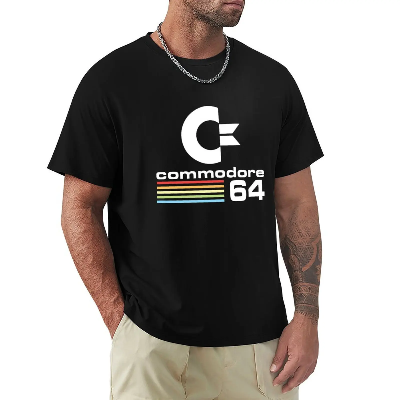 Commodore 64 T-Shirt Water Resistant Casual T-Shirt