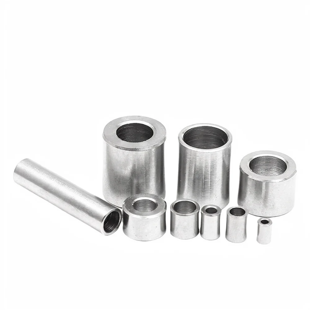 304 Stainless Steel Cylinder Bushing Spacer Sleeve For Kaelide Industrial Automation Transmission Support Bearing