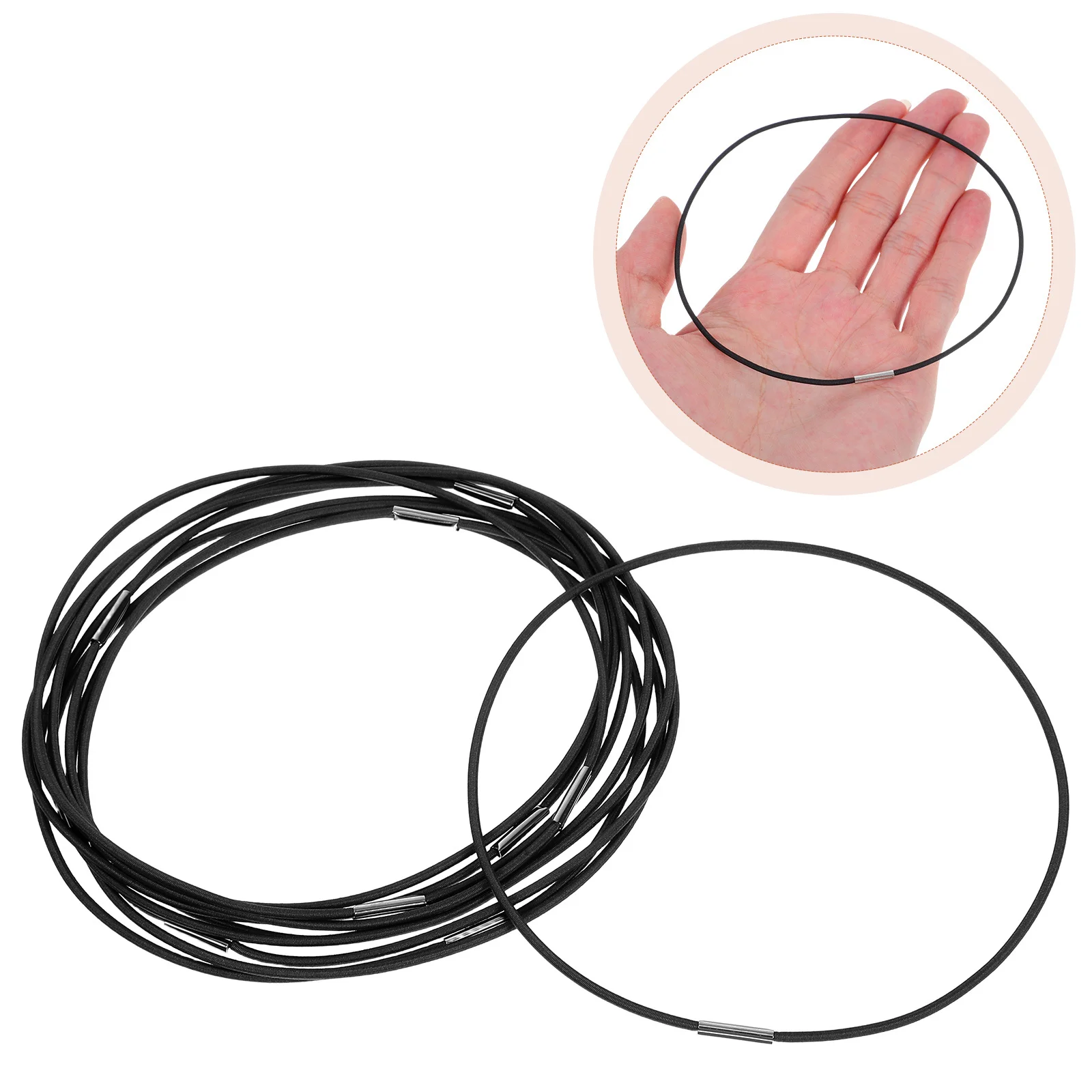 

10Pcs Elastic Notebook Bands Nylon Stretchy Closure Straps for Travel Journals Planners Office Accessories Tablet Strap