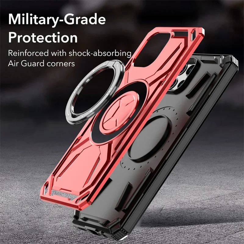 For T-Mobile Phone 2 5G Car Camera Magnetic Ring Bracket Bumper Stand Armor Cover For T-Mobile Phone 2 5G Shockproof Phone Coque