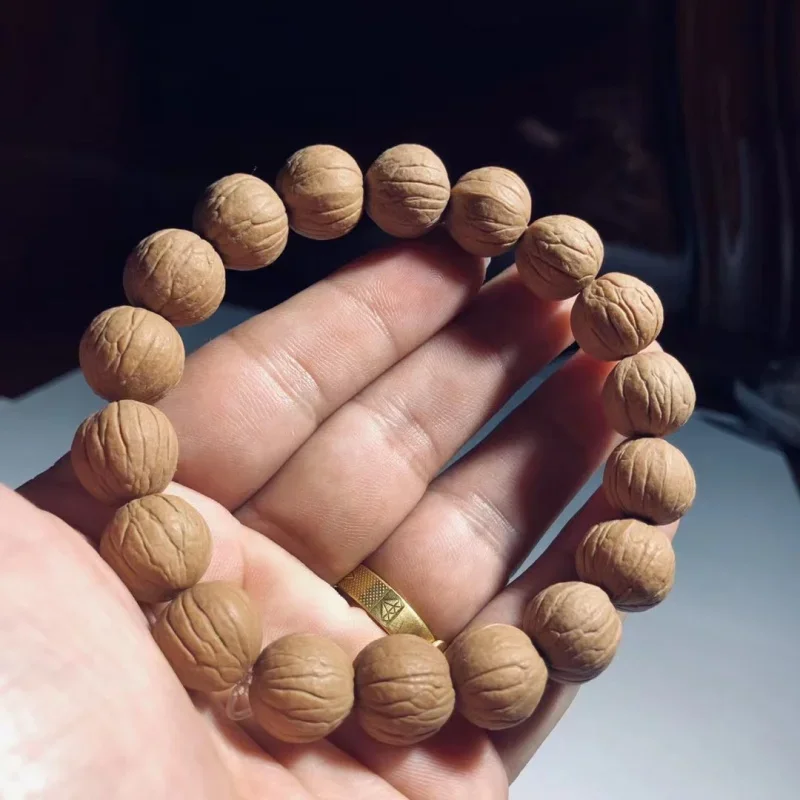 [Monkey ] Tuhao String Stump Pumpkin Single Circle Bodhi Rosary Amusement Article Bracelet Drop