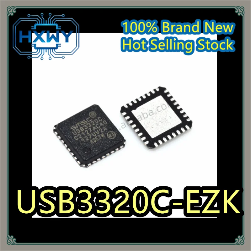 (5/20 pcs) USB3320C-EZK  USB3320C  QFN32 package   IC chip   Programmable logic  Genuine  Fast dispatch