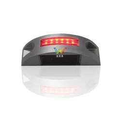 Steady Mode Hoge Kwaliteit Een Side Road Stud Led Landschap Licht Aluminium Shell Rode Led Weg Stud Marker