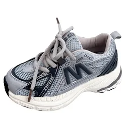 2023 New Children's Casual Shoes  Sneakers for Girls and Boys , Breathable Mesh，Hook and Loop，Lightweight