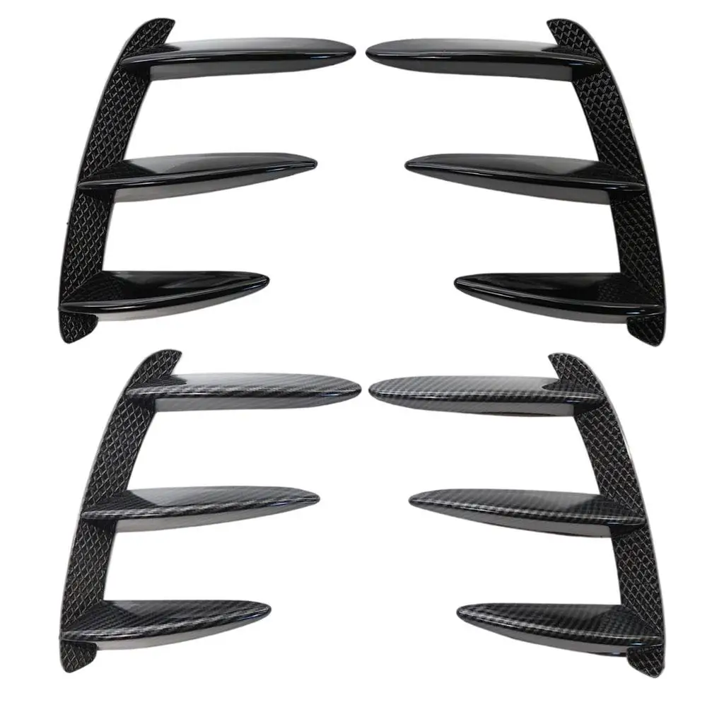 1 Pair of Rear Splitter Side Vent Trims Replacement for A45