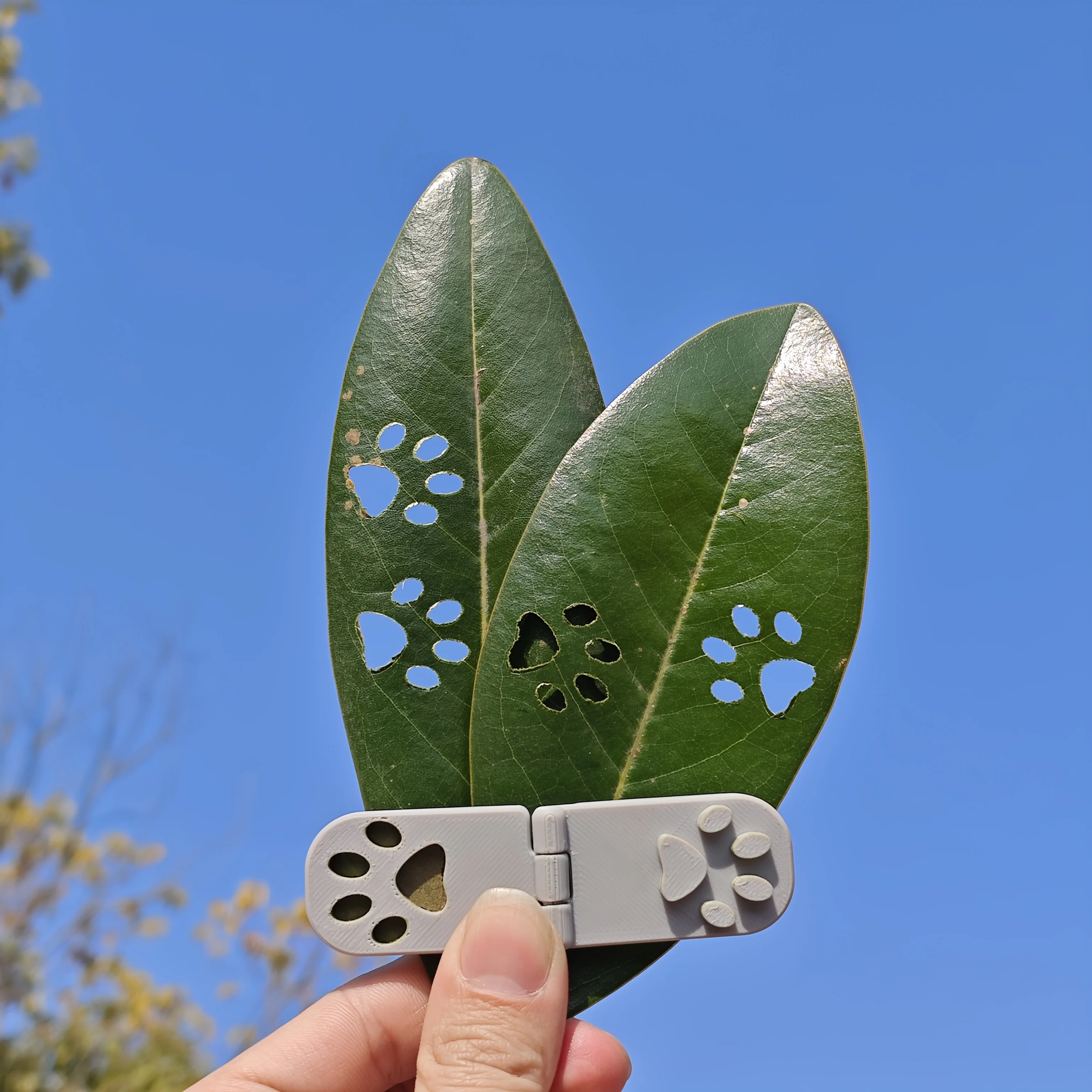 Sello de Relieve con Huella de Pata de Mascota |   Herramienta artística única hecha a mano, adecuada para sellos de hojas y papel fino, regalo especial, 1 unidad