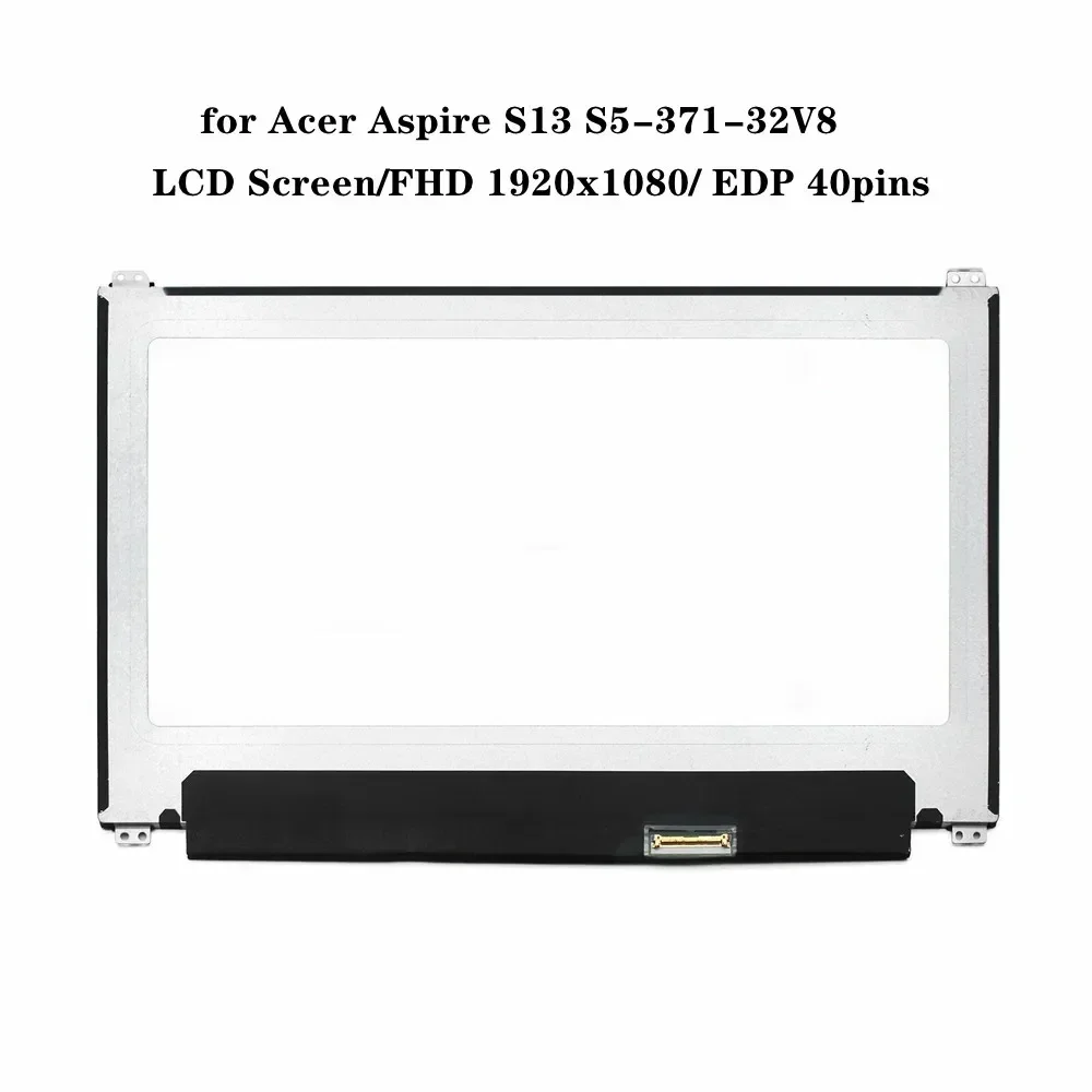 

13.3 inch LCD Screen IPS Panel for Acer Aspire S13 S5-371-32V8 FHD 1920x1080 EDP 40pins