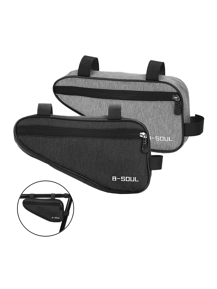 AliExpress cycle zone Bicycle Triangle Bag Bike Front Tube Frame Saddle Storage Bags MTB Cycling Pouch Durable Bike Versatile Bag Bicycle Accessories