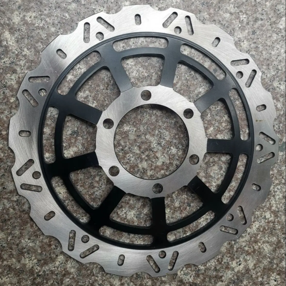 

Motorcycle Front Brake Disc Convex Brake Rotor for Yamaha Suzuki Thickness 3 MM Outer diameter 300MM