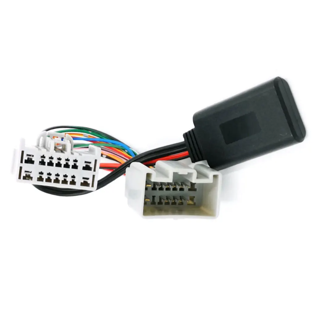 Witte Aux In Bluetooth Adapter Voor Volvo V40 V50 V70 Xc70 Xc90 Draagbare En Handige Ontvanger