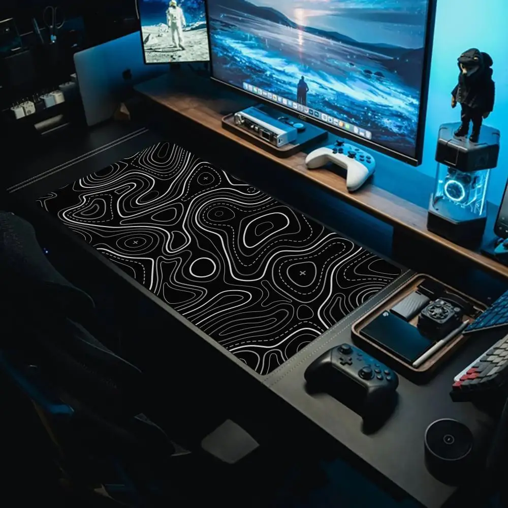 

A mouse pad with a full sense of technology Mouse Pad Extra large waterproof and stain-resistant mouse pad