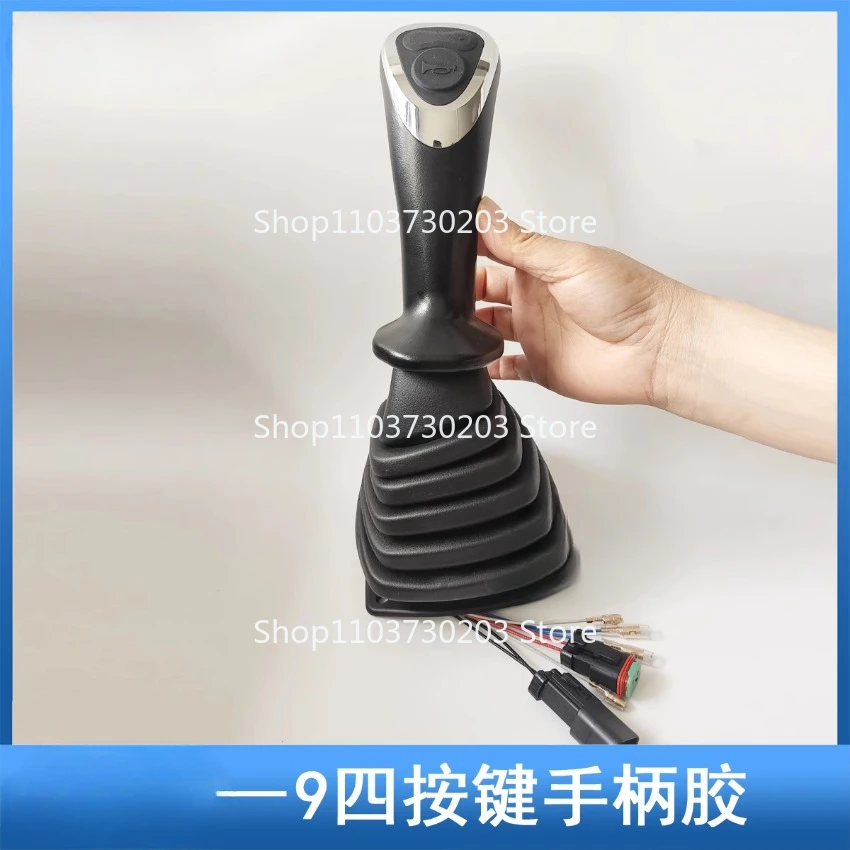 Escavadeira Joystick Handle para Hyundai, Joystick para 60, 215, 225, 305, 335, 150, 265, cola, quatro botão, acessórios de