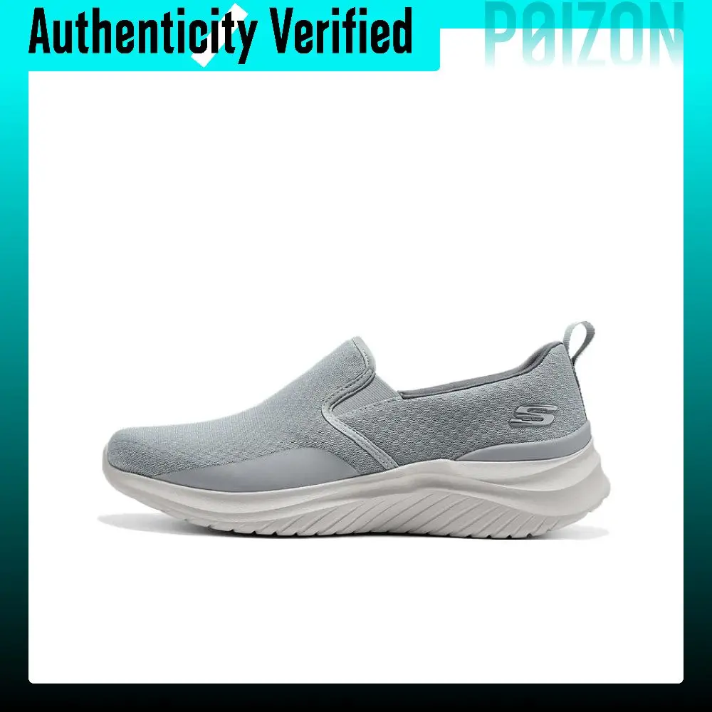 skechers-air-cooled-memory-low-top-walking-shoes-men's-gray-8790378-gry